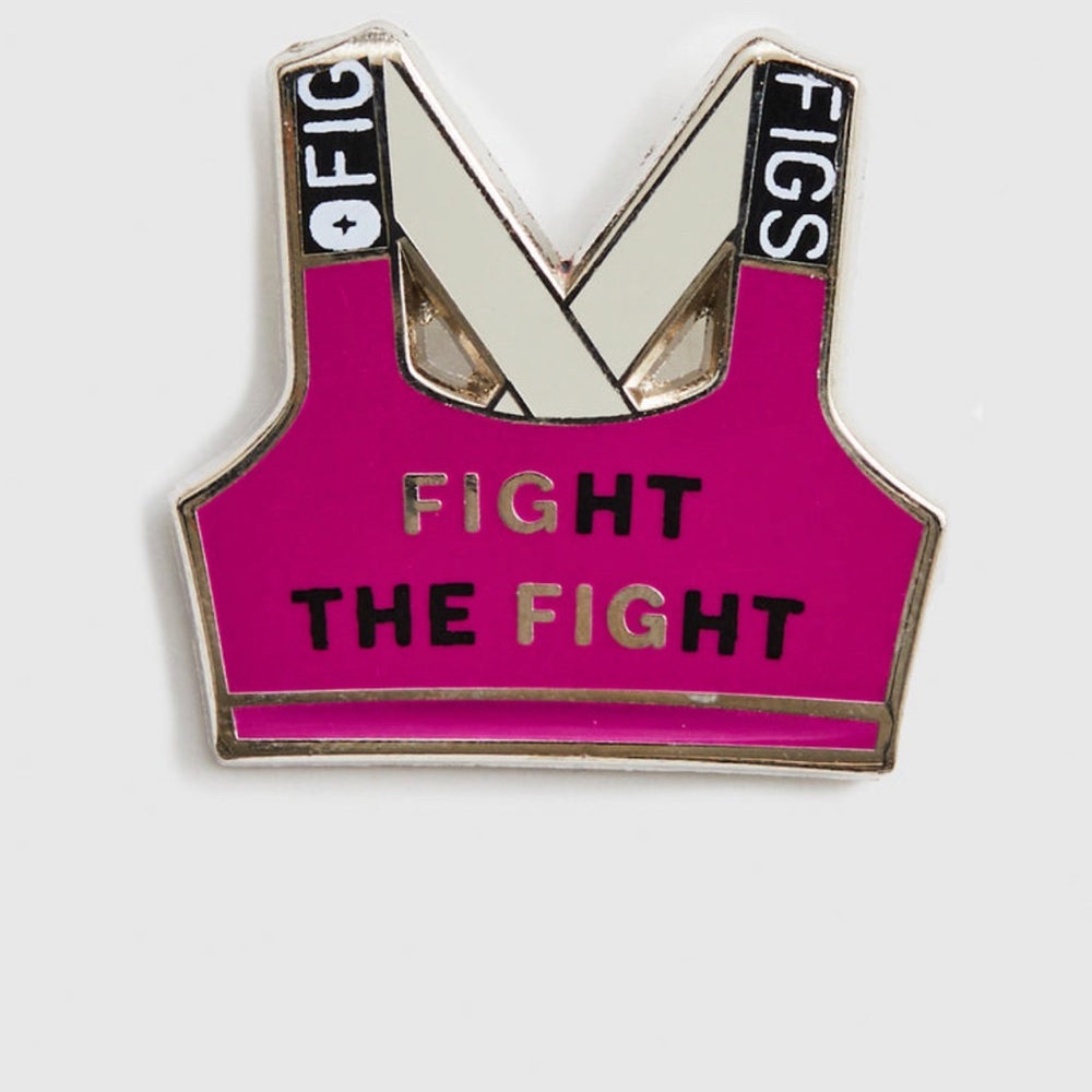 Figs BCA Enamel Pin “Fight the Fight”